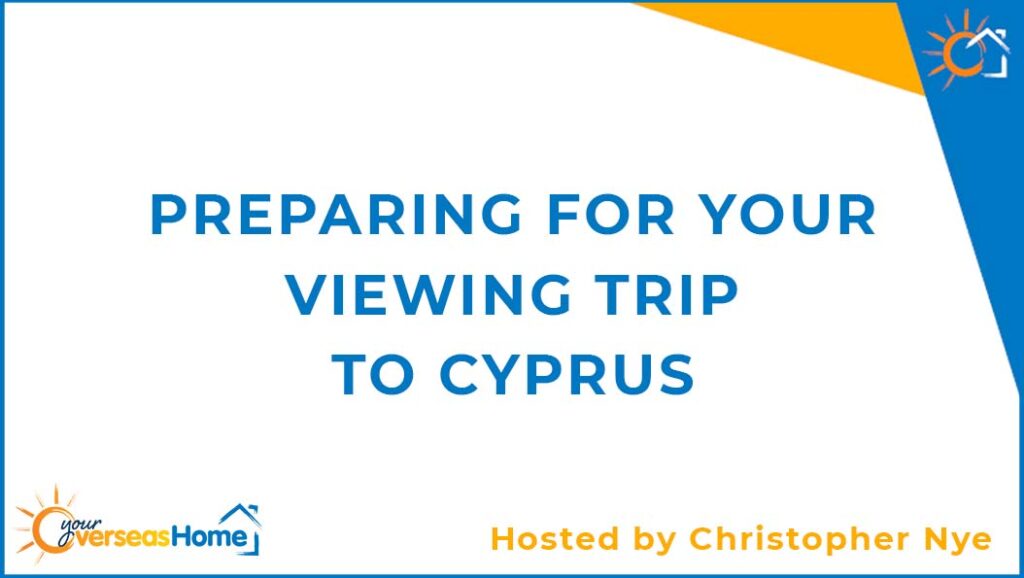 Preparing for your viewing trip to Cyprus