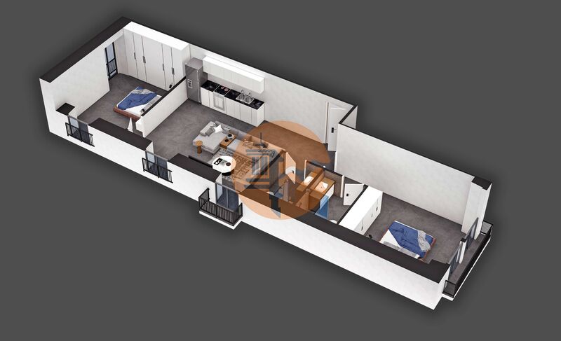 Apartment in Vila Real de Santo Antonio - view 1