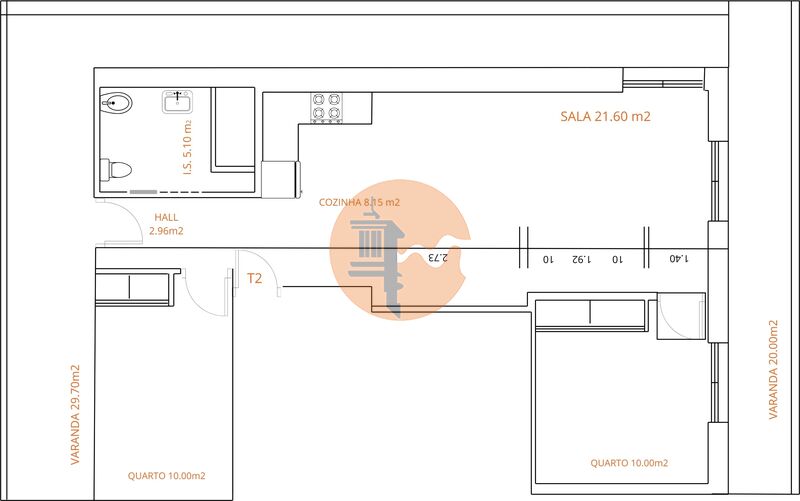 Apartment in Monte Gordo - view 1
