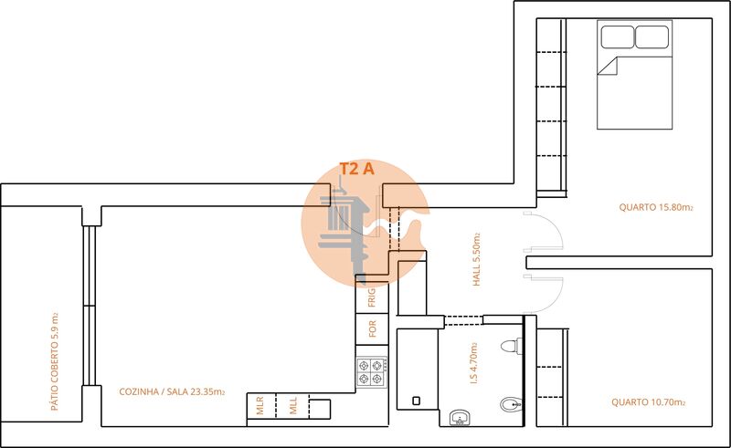 Apartment in Monte Gordo - view 1