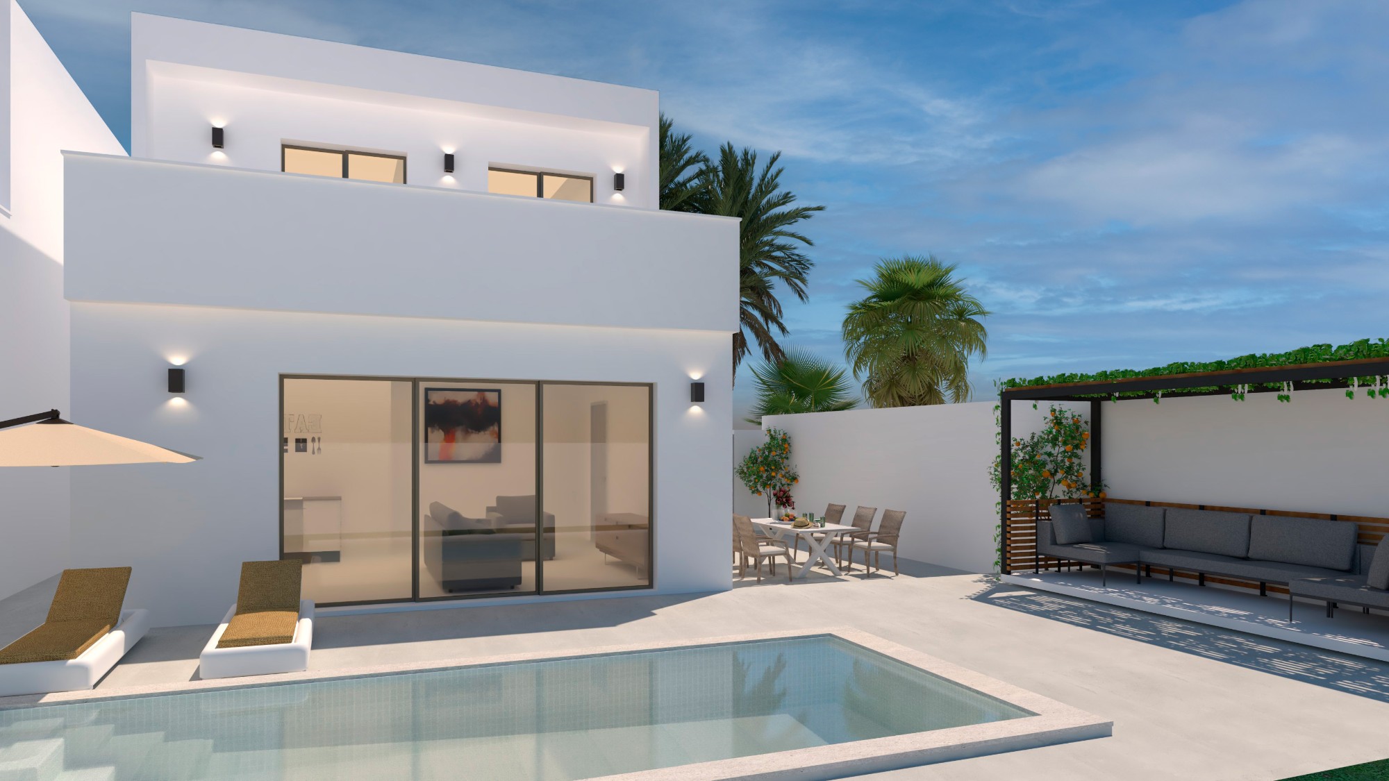 Villa in Urbanizacion los Balcones - view 1