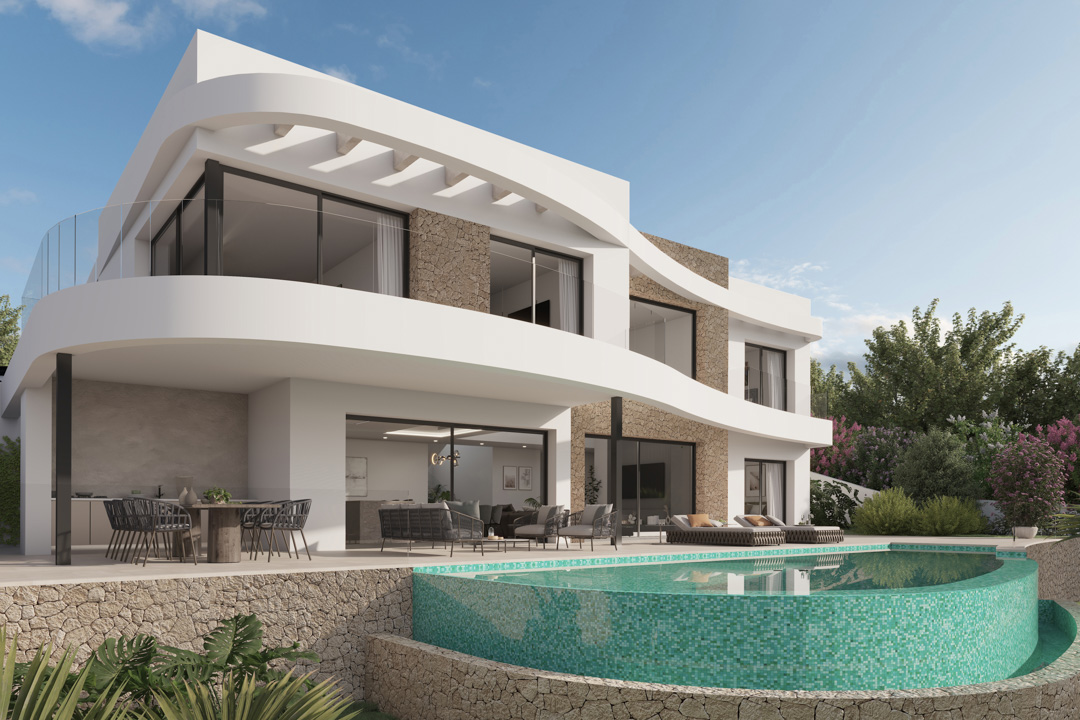 Villa in Moraira - view 1