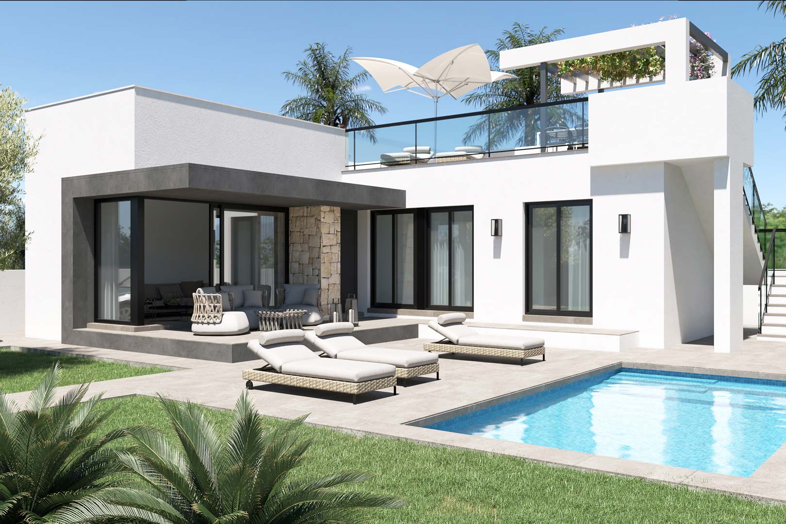 Villa in Vergel - view 1