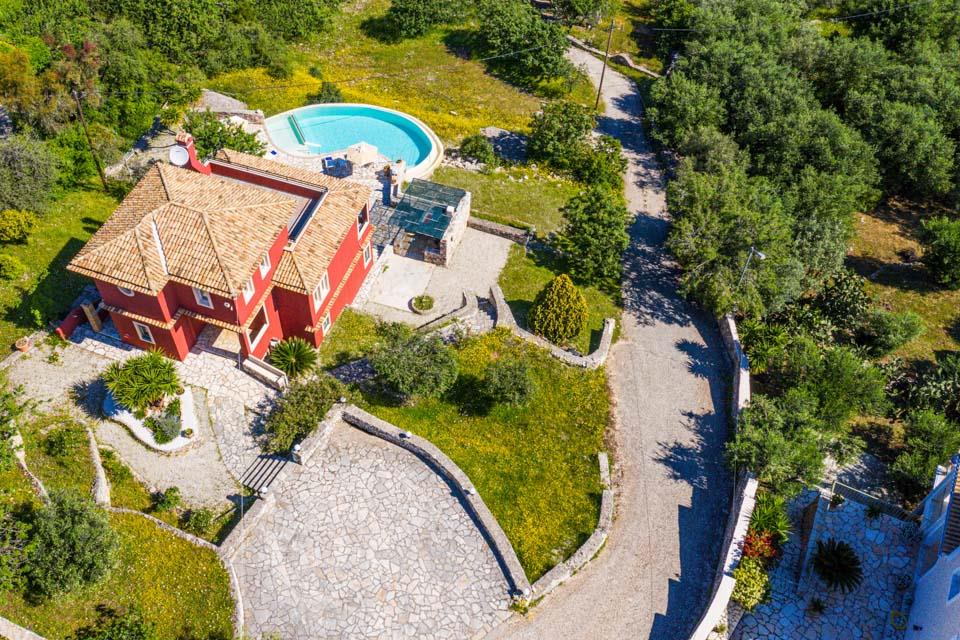Villa in Kassiopi - view 1