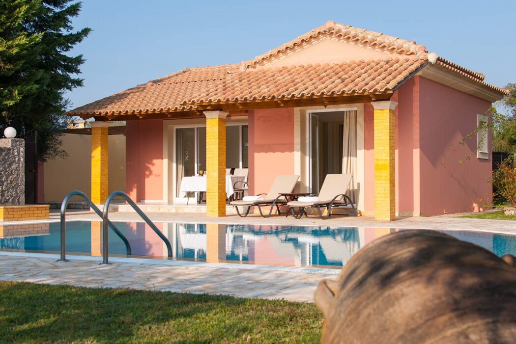 Villa in Dassia - view 1