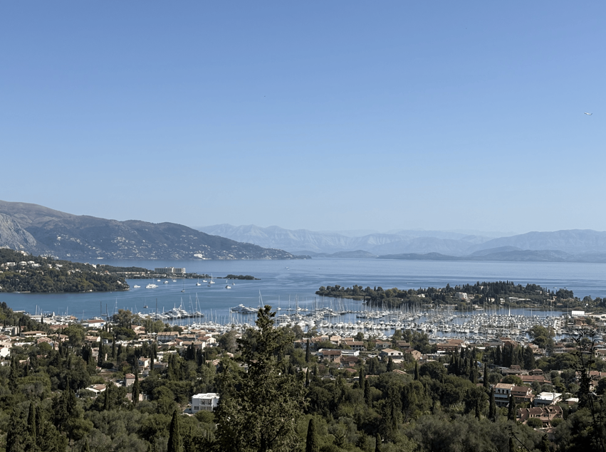 Land in Corfu - view 1