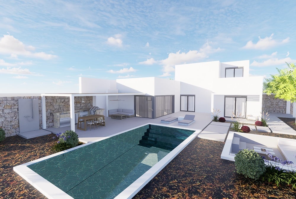 Villa in Plaka - view 1