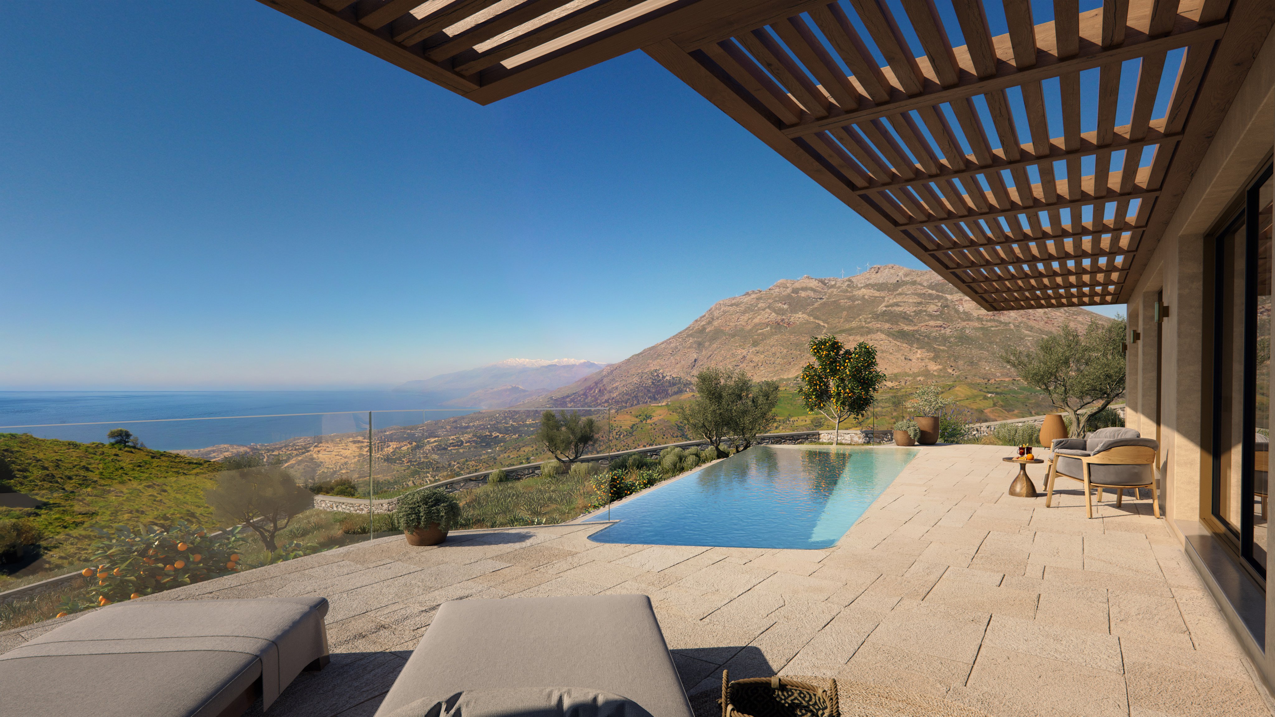 Villa in Rethimno - view 1