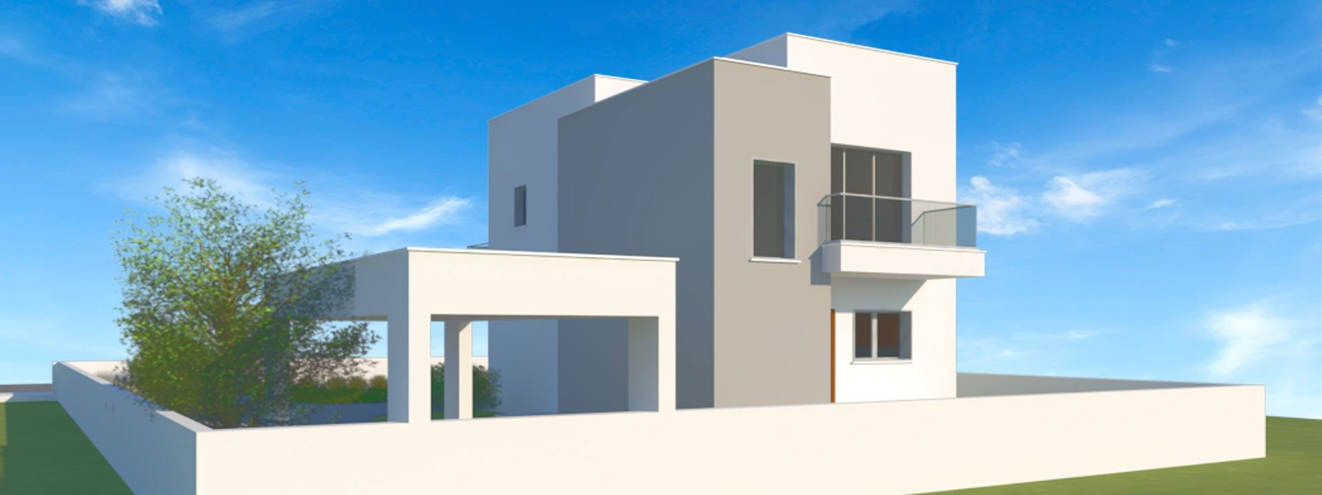 Villa in Kouklia - view 1
