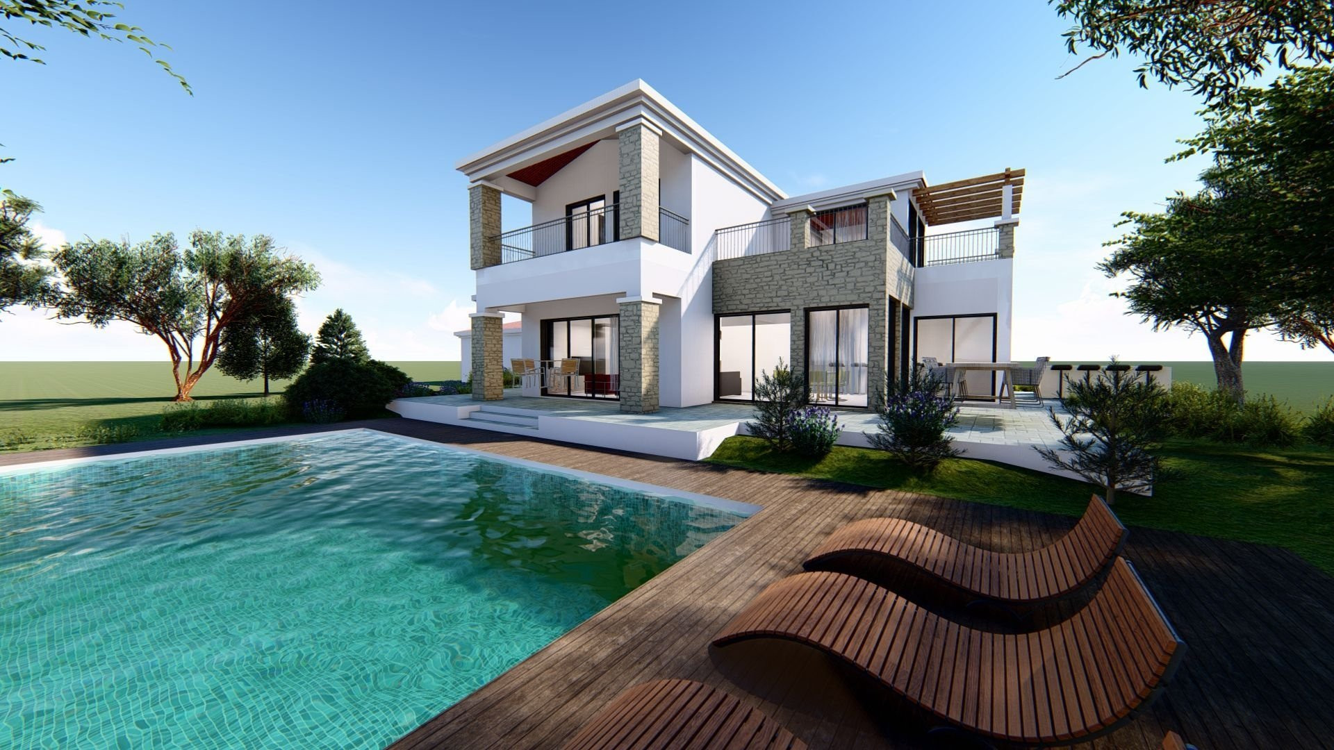 House in Pegeia - view 1