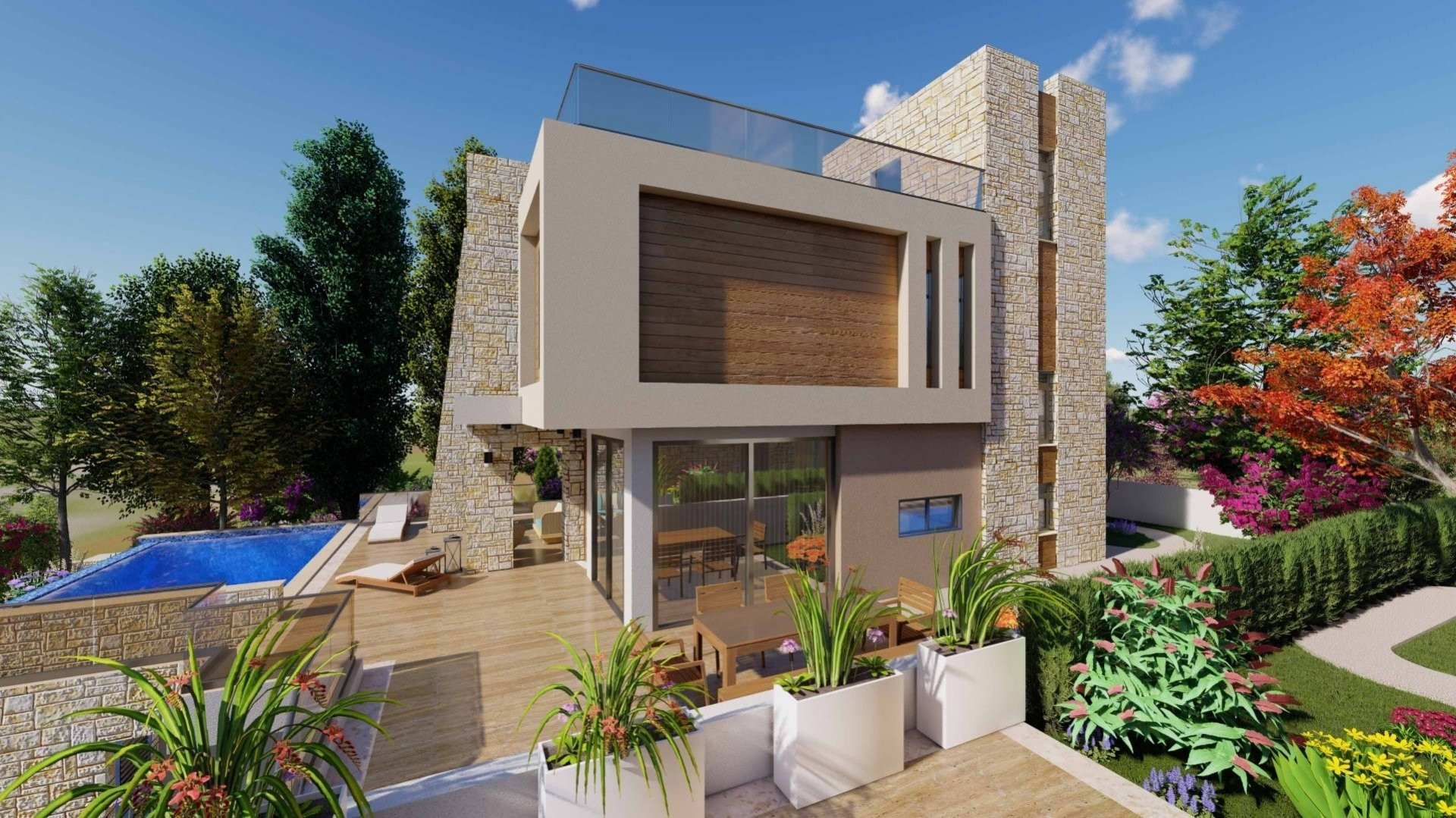 House in Chlorakas - view 1