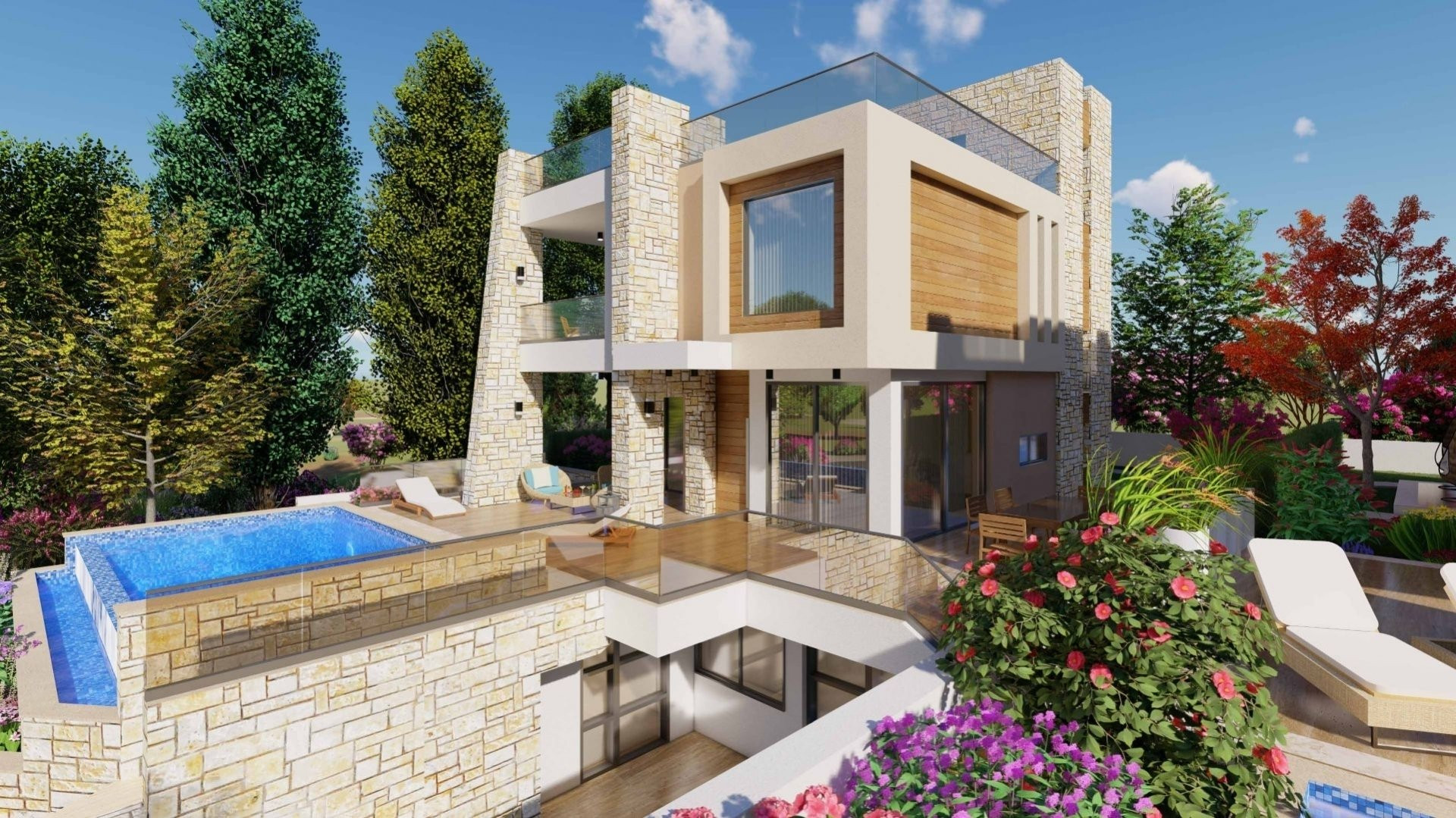 House in Chlorakas - view 1