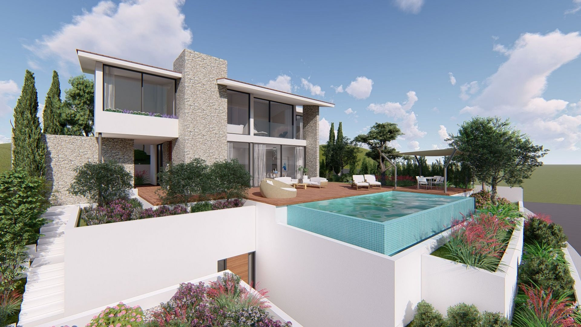 House in Tsada - view 1