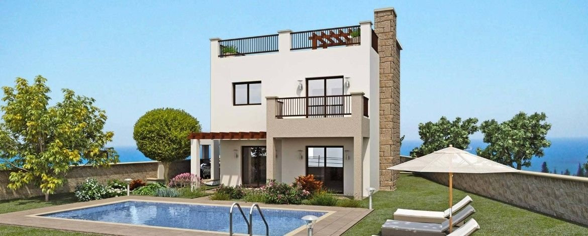 House in Kouklia - view 1
