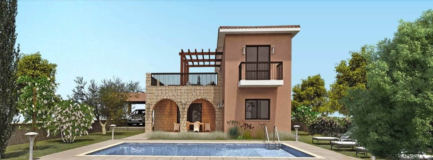 House in Kouklia - view 1