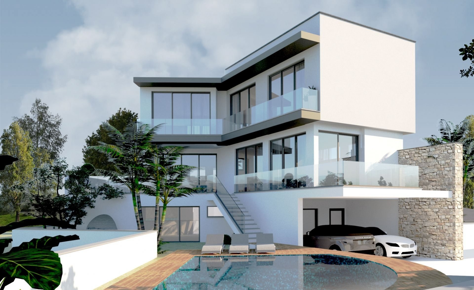 Villa in Mouttagiaka - view 1