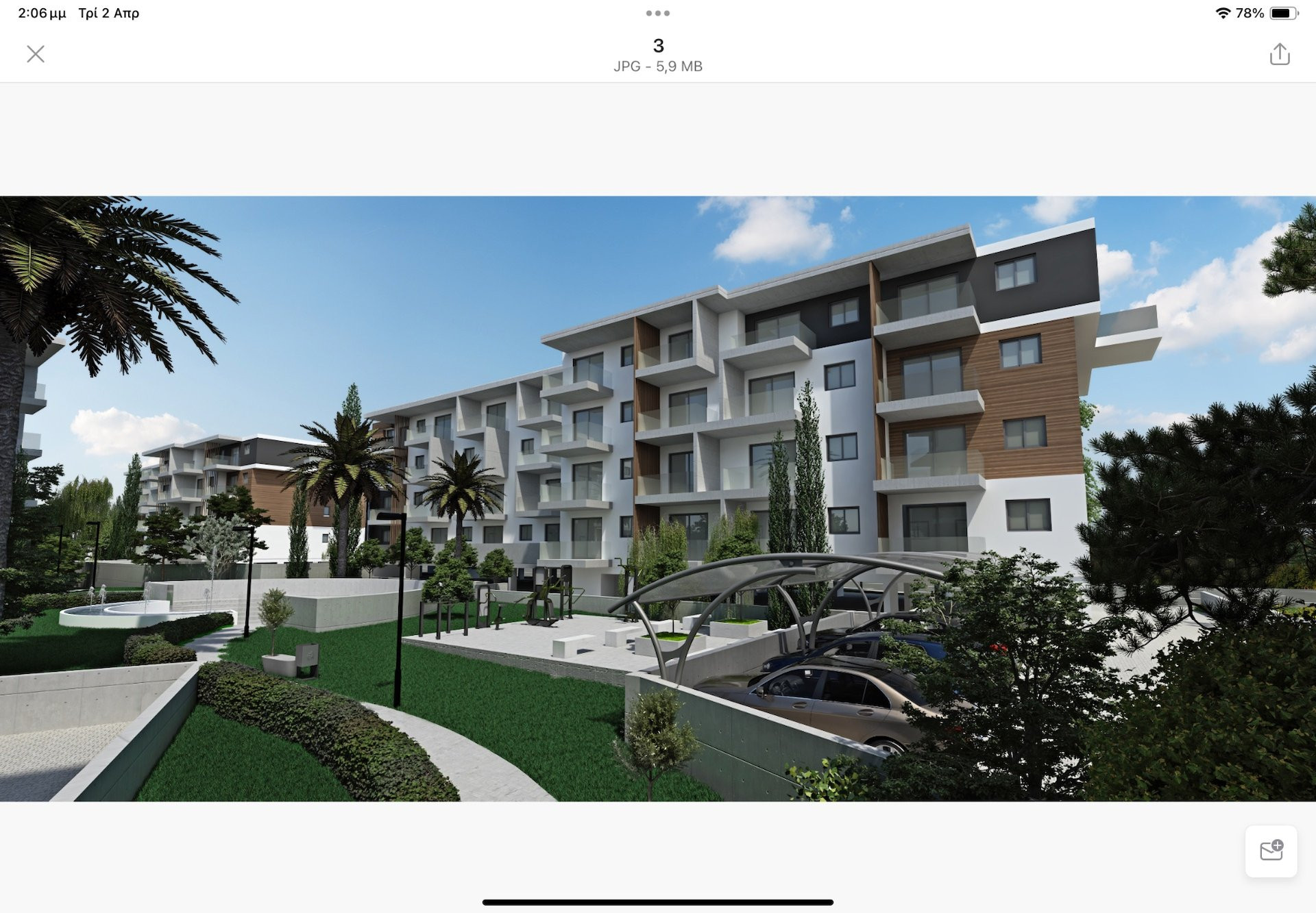 Apartment in Aglantzia - view 1