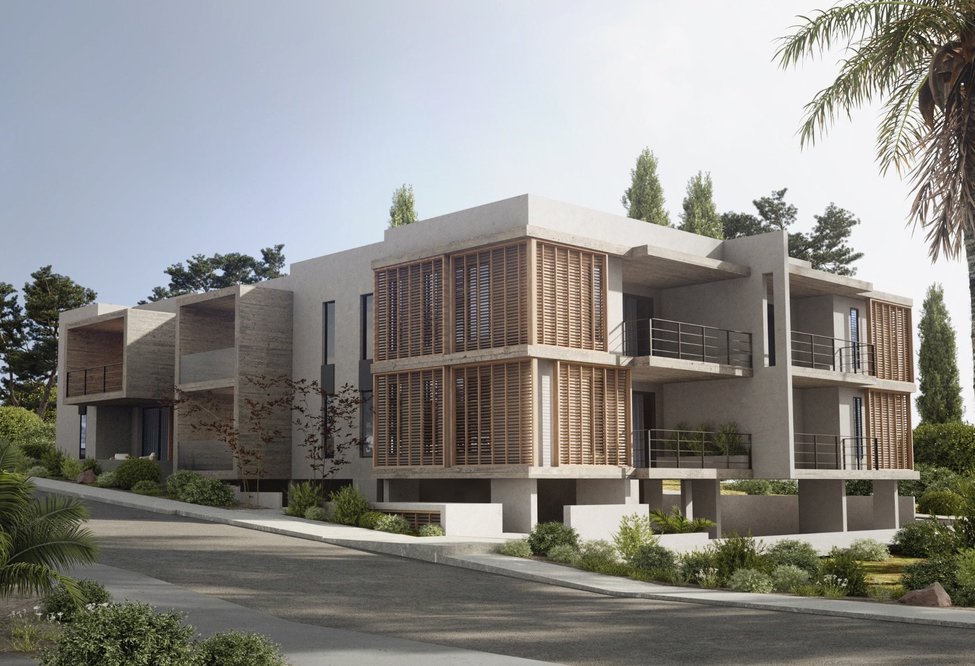 Apartment in Archangelos - view 1