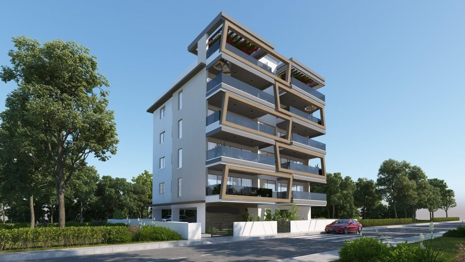Apartment in Ayioi Omoloyites - view 1