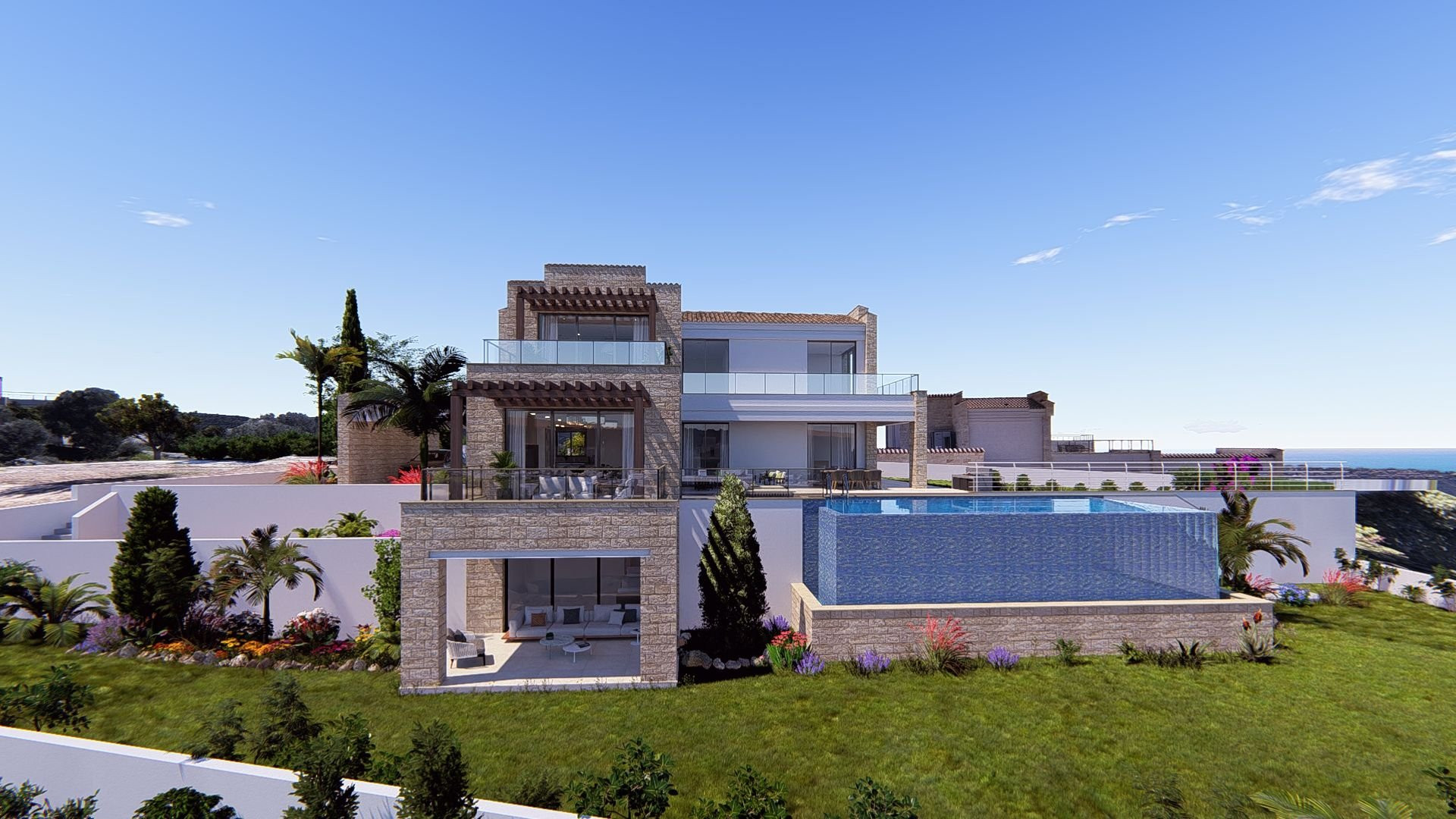 House in Kouklia - view 1