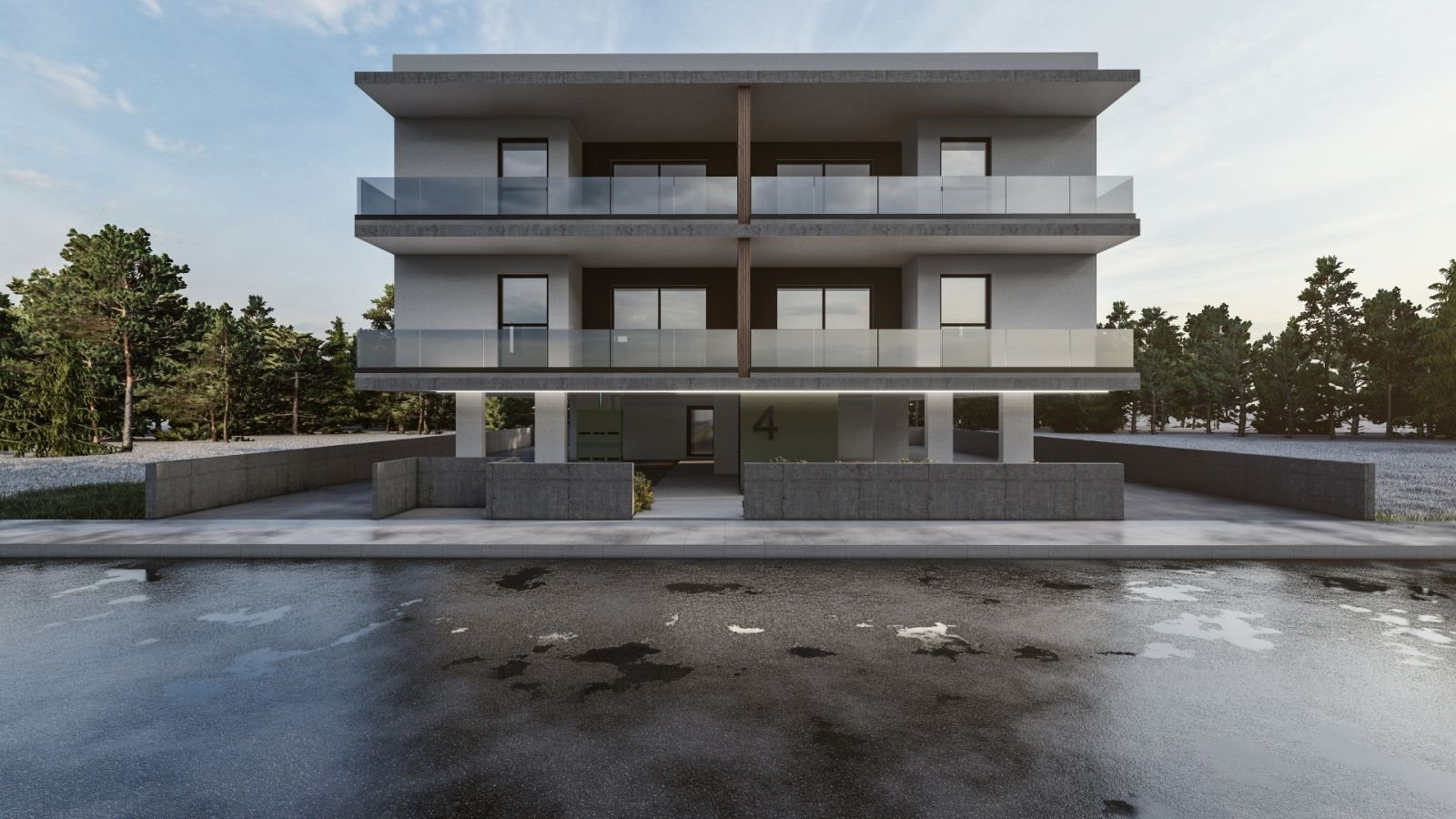Apartment in Agios Andreas - view 1