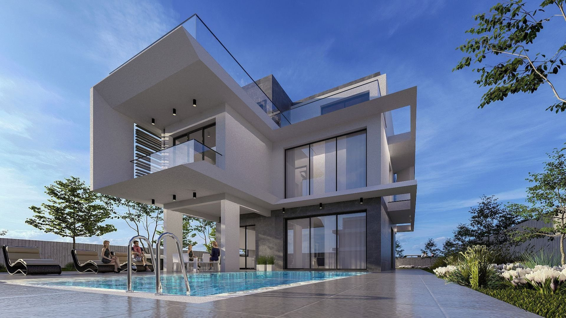 House in Germasogeia River - view 1