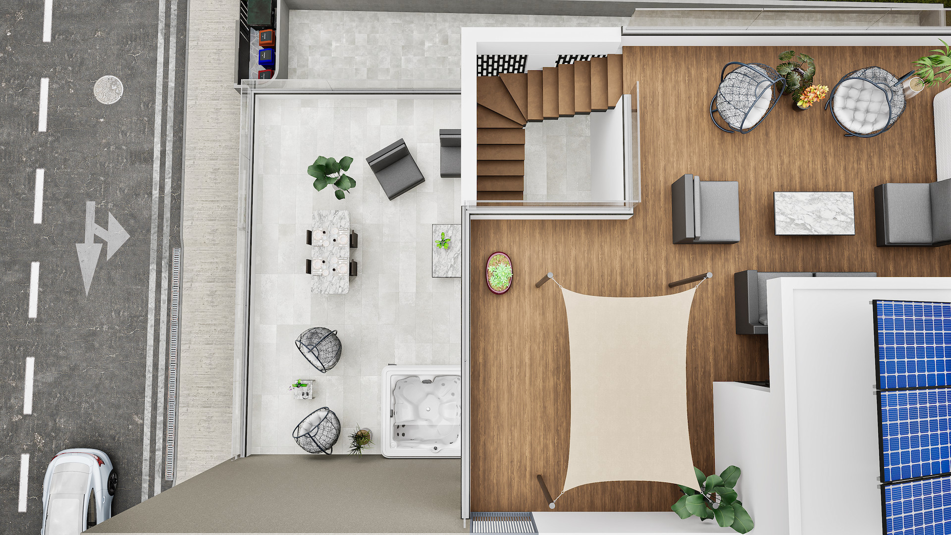 Apartment in Agios Fanourios - view 1