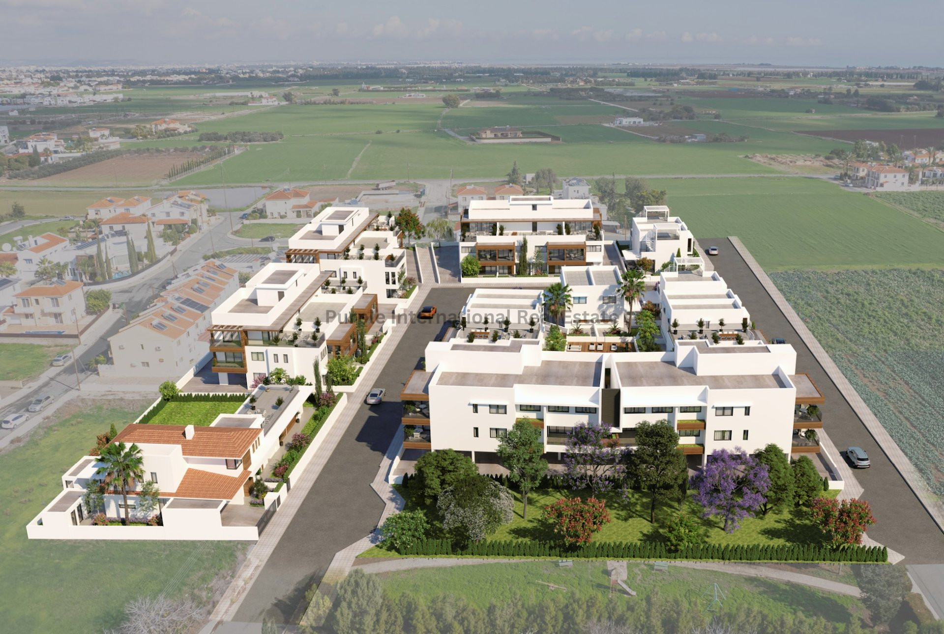 Apartment in Dromolaxia-Meneou Municipality - view 1