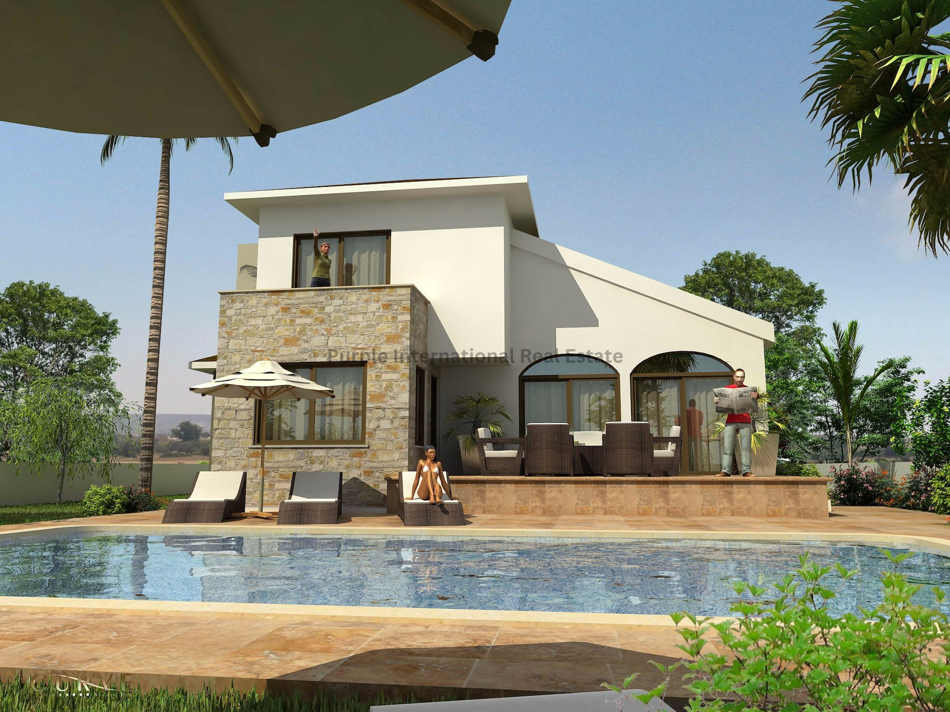 House in Larnaca Marina - view 1