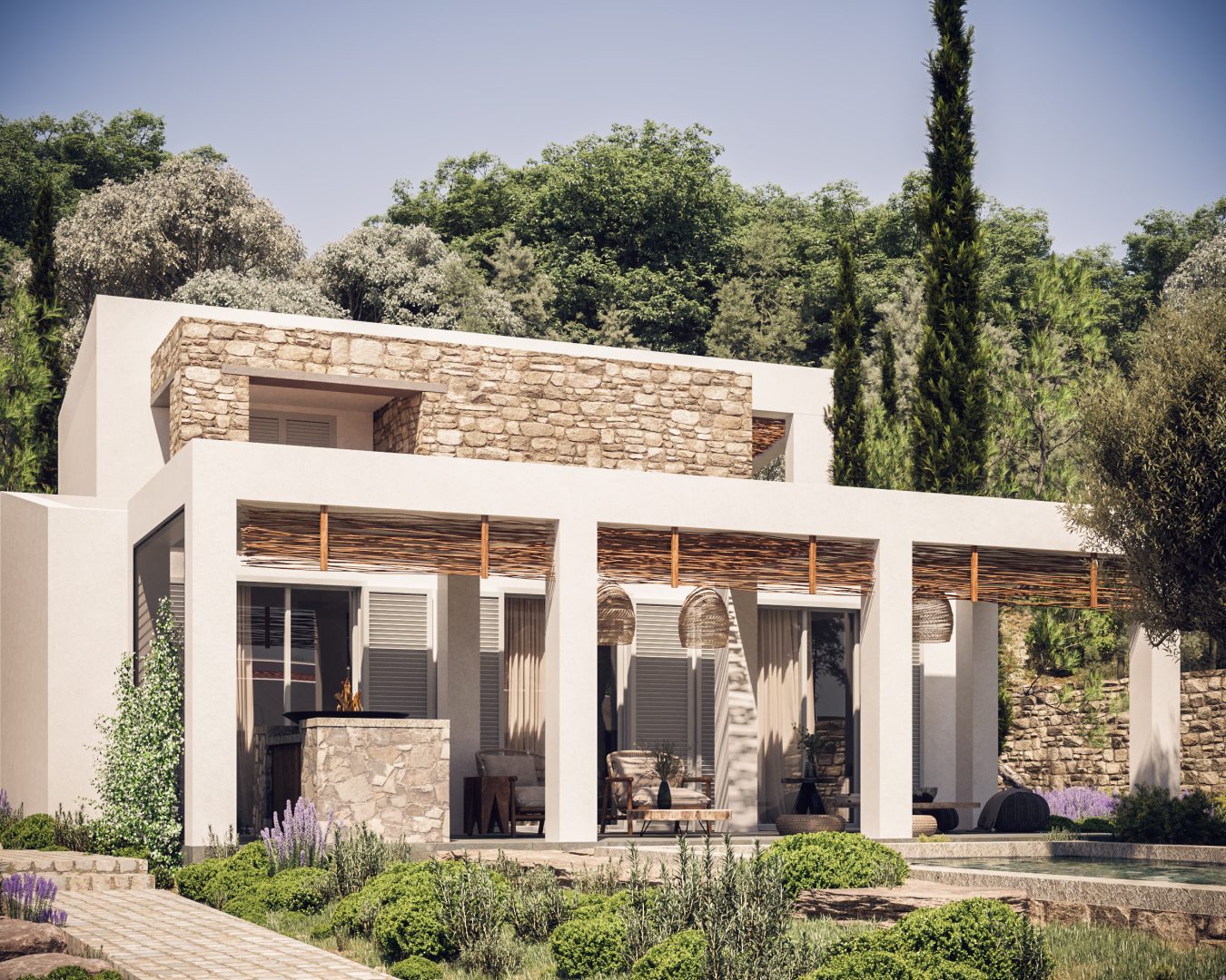 Villa in Gialia - view 1