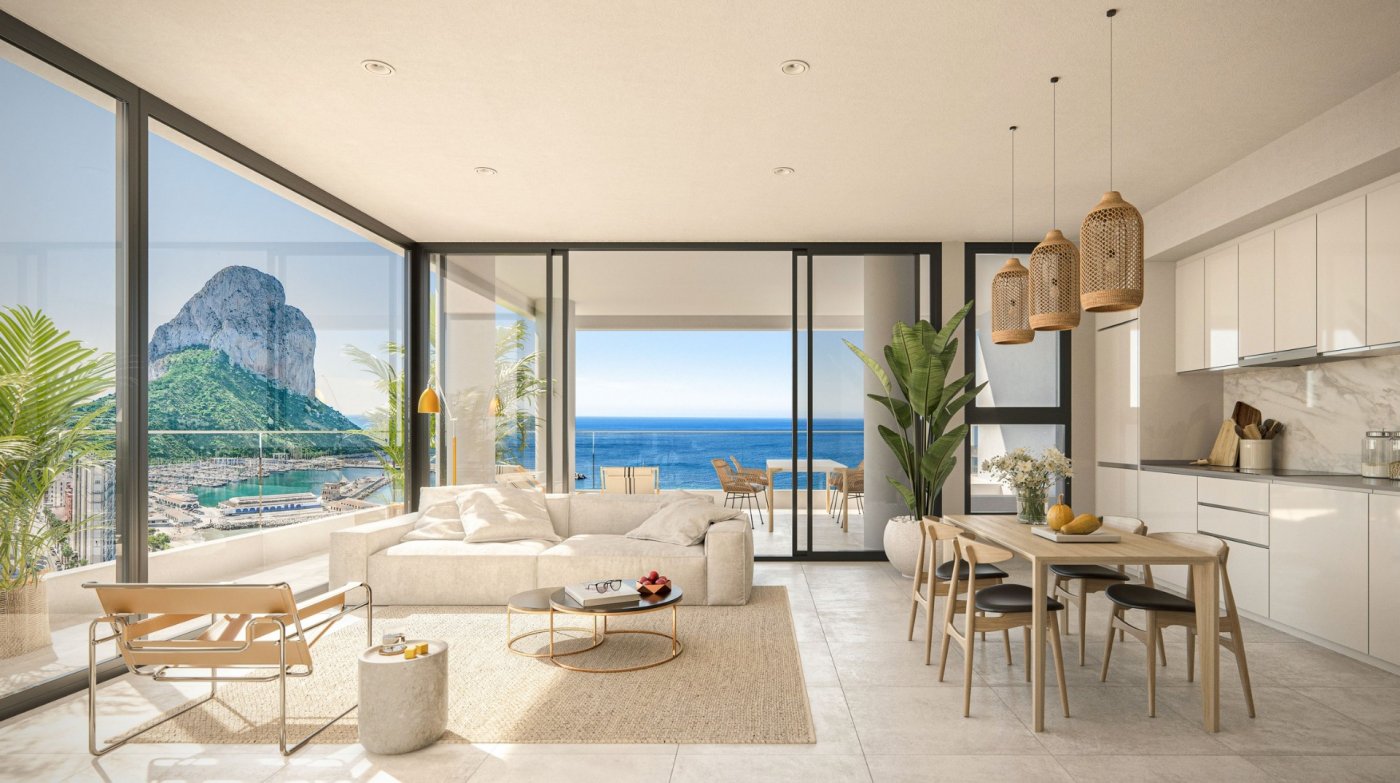 Penthouse in Calp - view 1