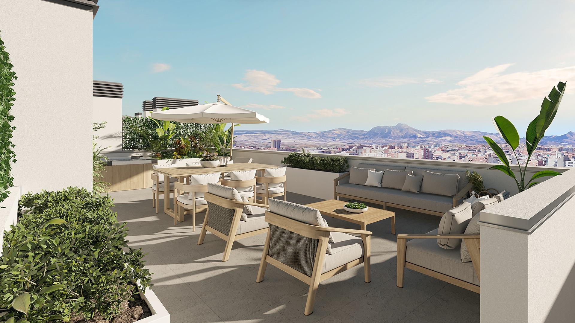 Penthouse in Alicante - view 1