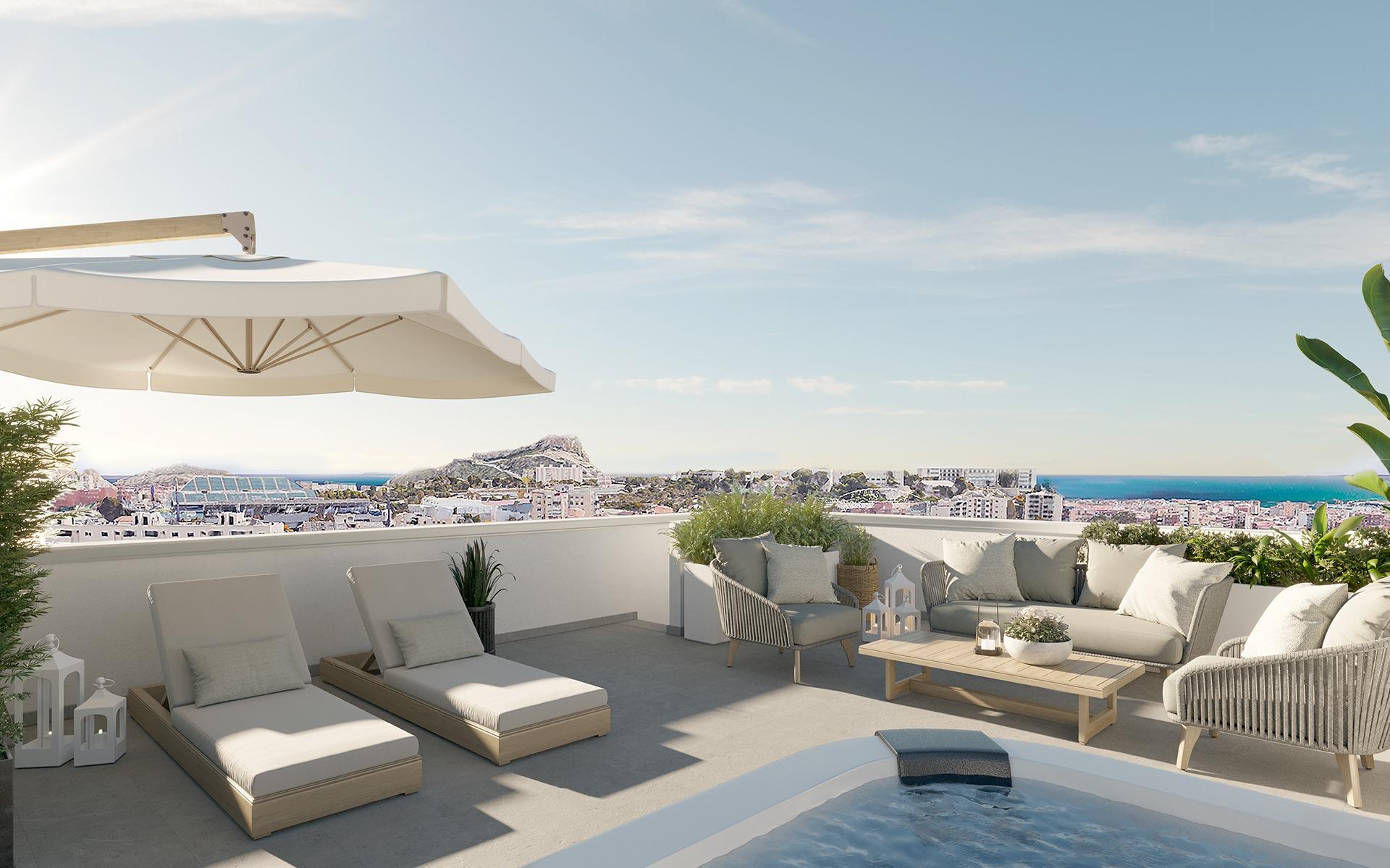 Penthouse in Alicante - view 1