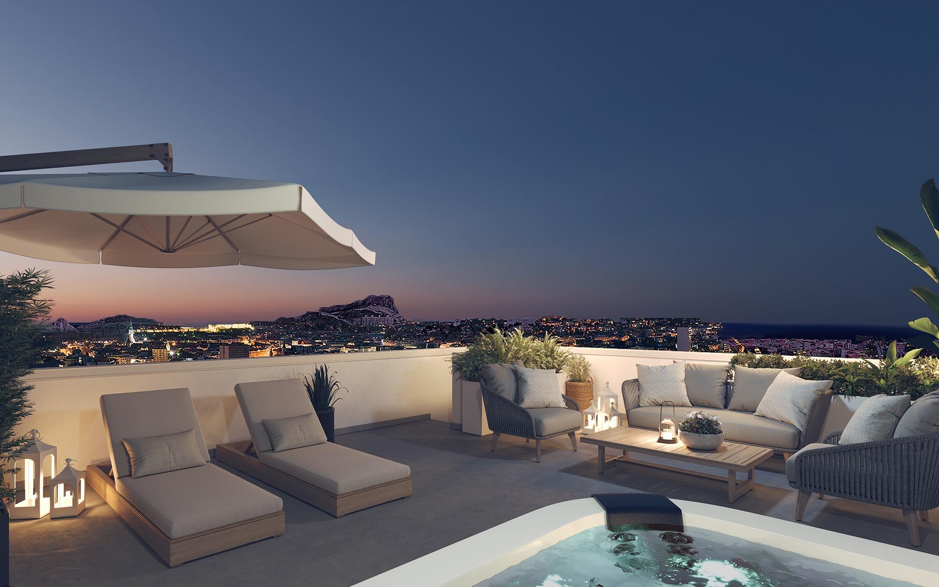Penthouse in Alicante - view 1