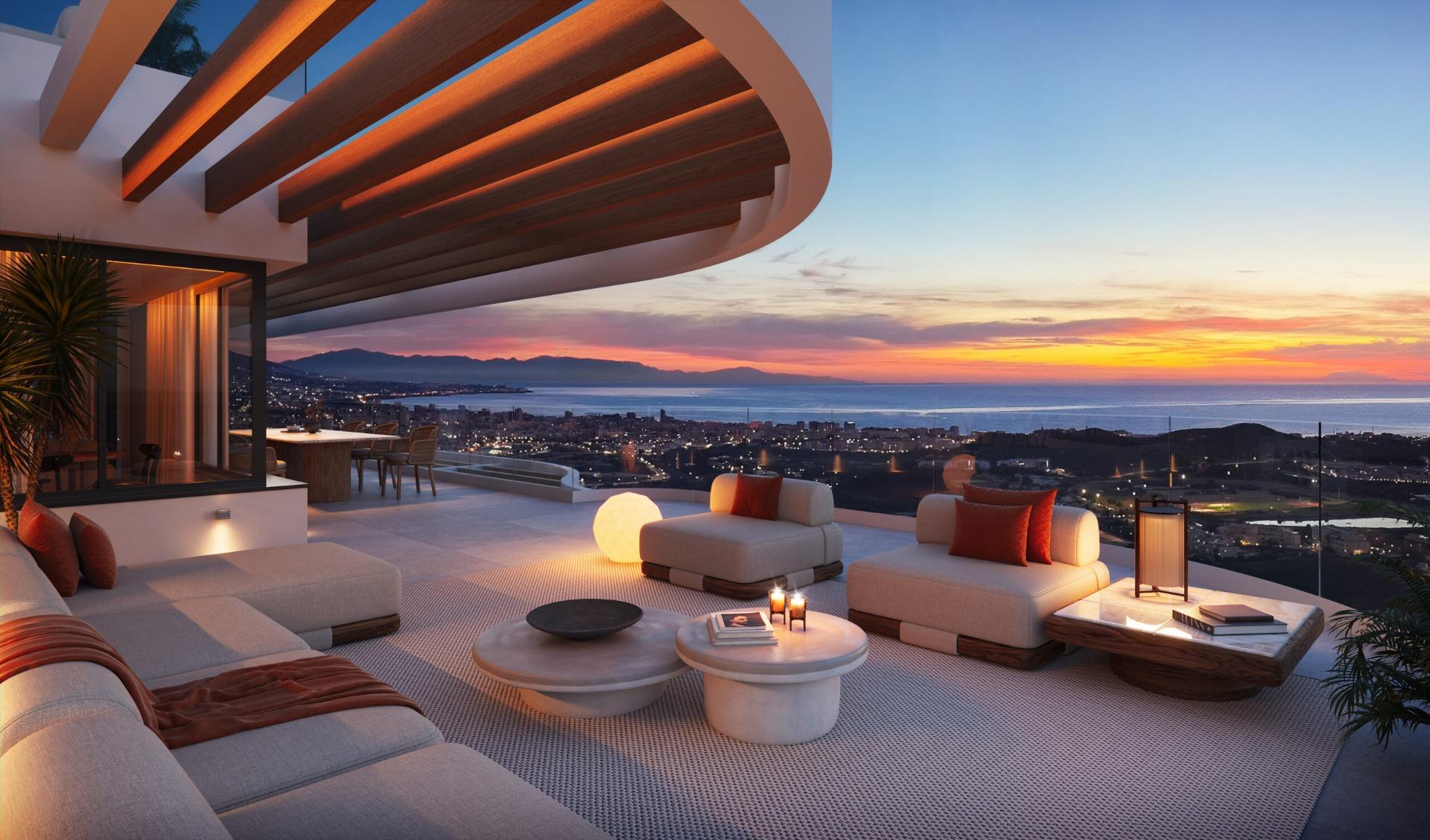 Penthouse in Malaga - view 1