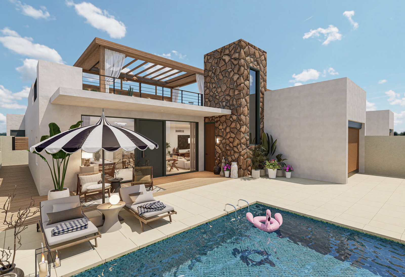 Villa in La Pinilla - view 1