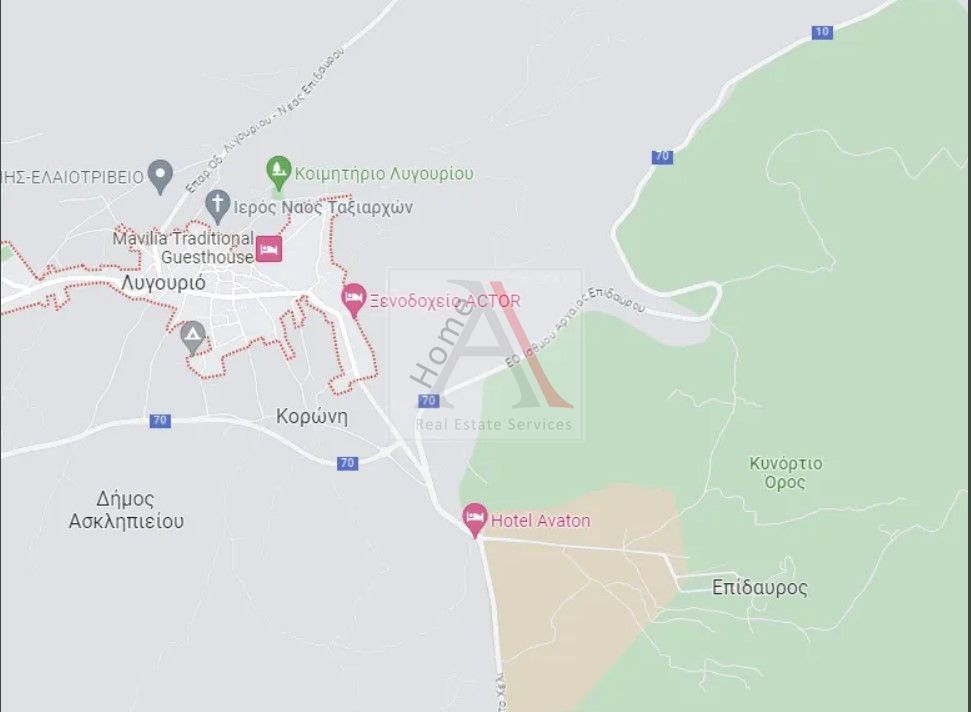 Land in Asklipieio - view 1