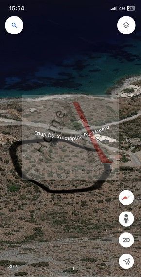 Land in East Mani - view 1