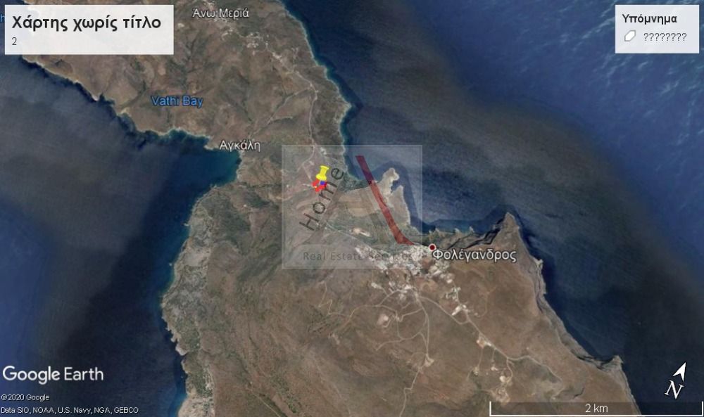 Land in Folegandros - view 1
