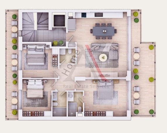 Apartment in Central Athens - view 1