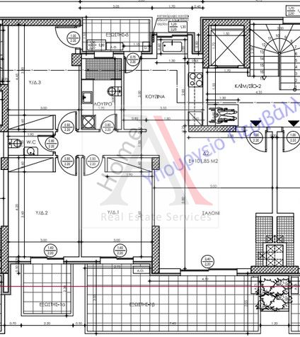 Apartment in Agios Dimitrios - view 1