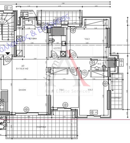 Apartment in Agios Dimitrios - view 1