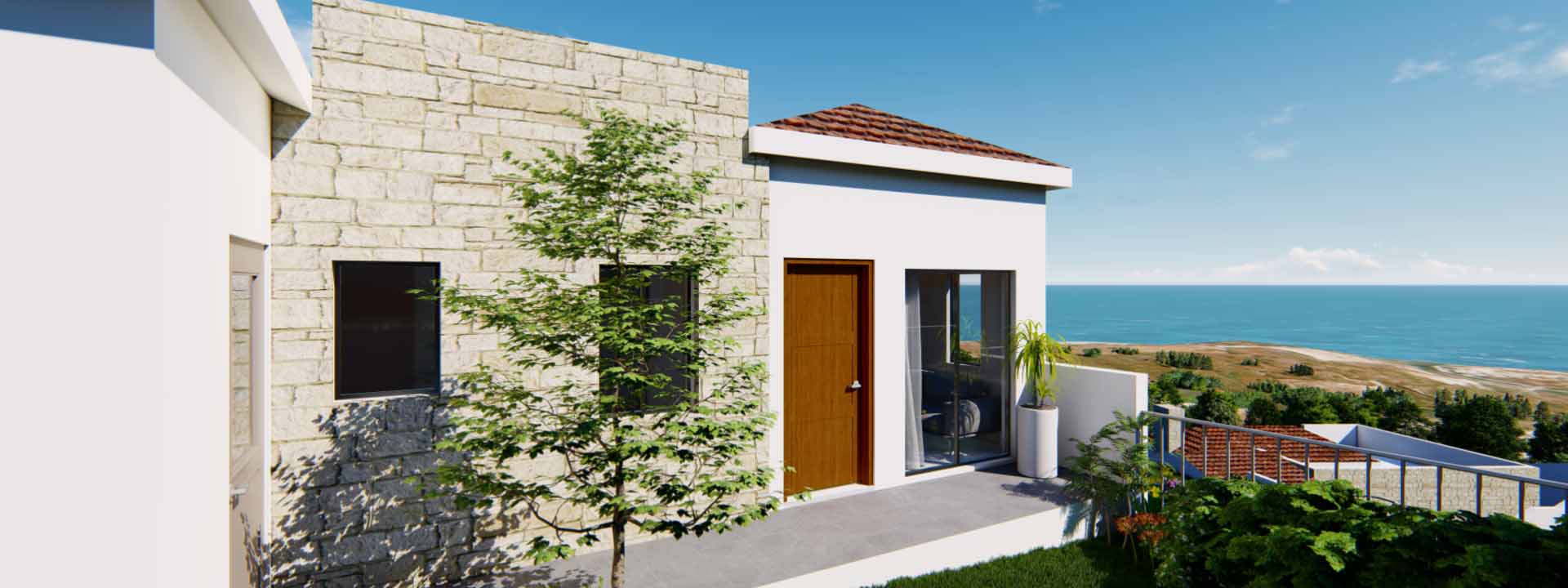 House in Paphos - view 1