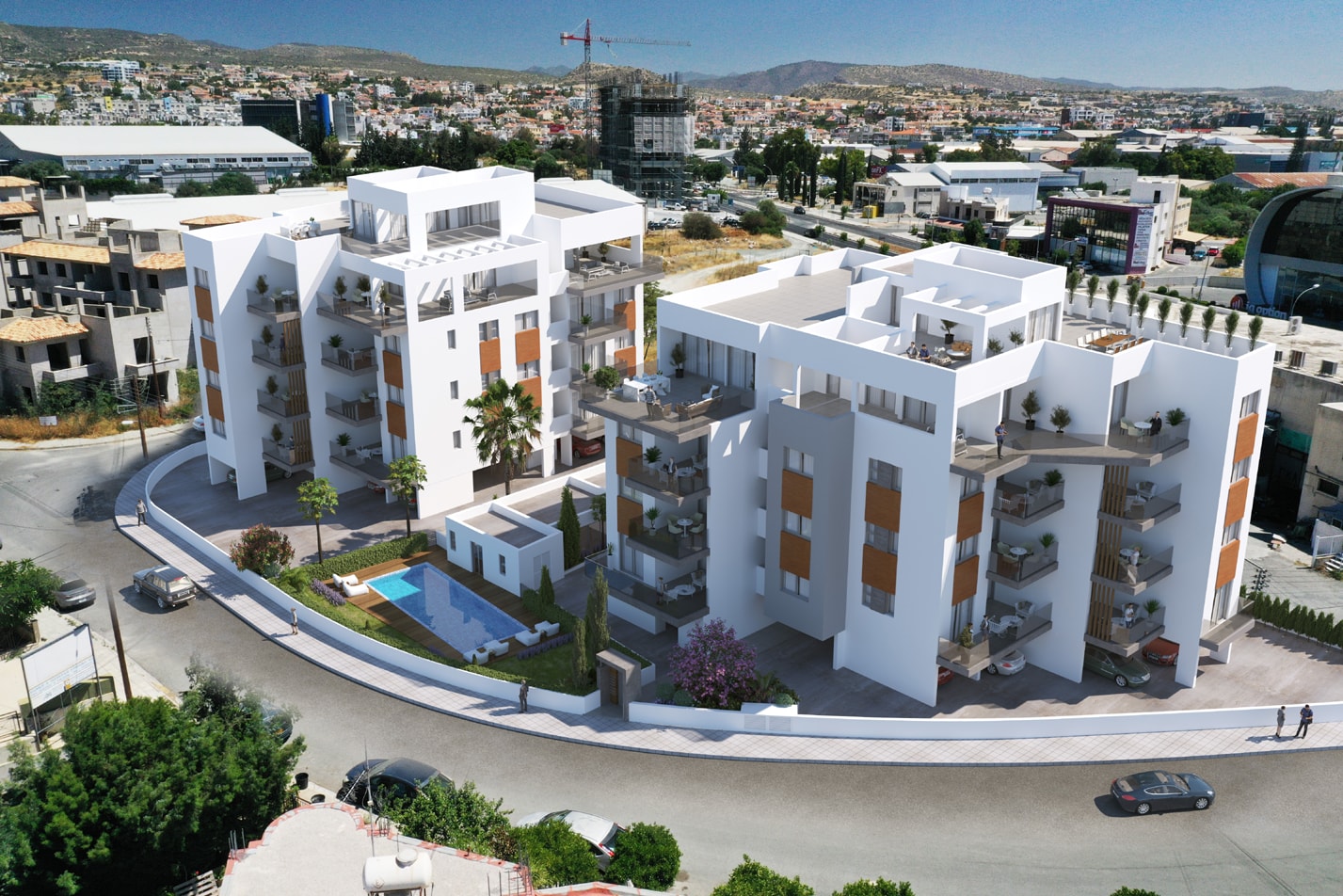House in Ayios Stylianos - view 1