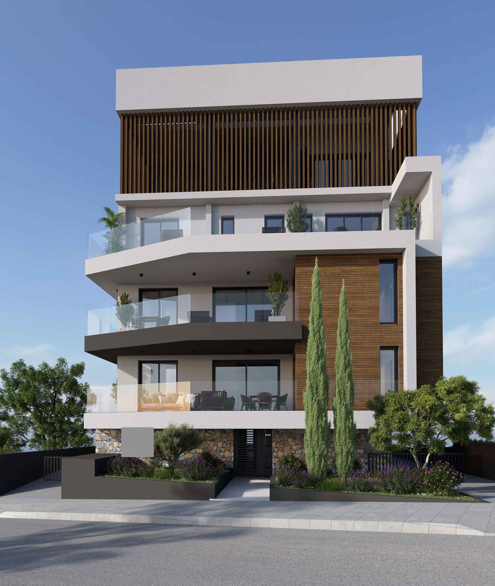 House in Ayios Stylianos - view 1