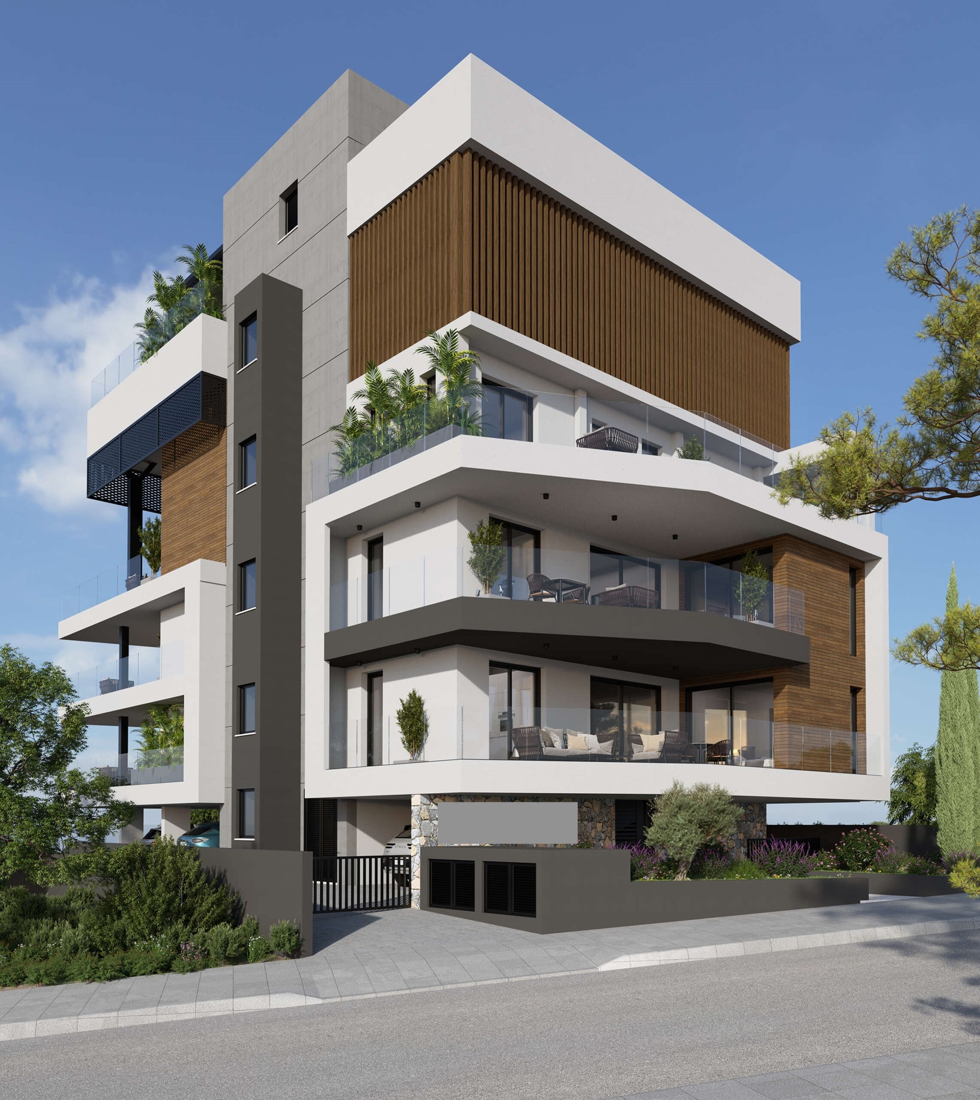 House in Ayios Stylianos - view 1