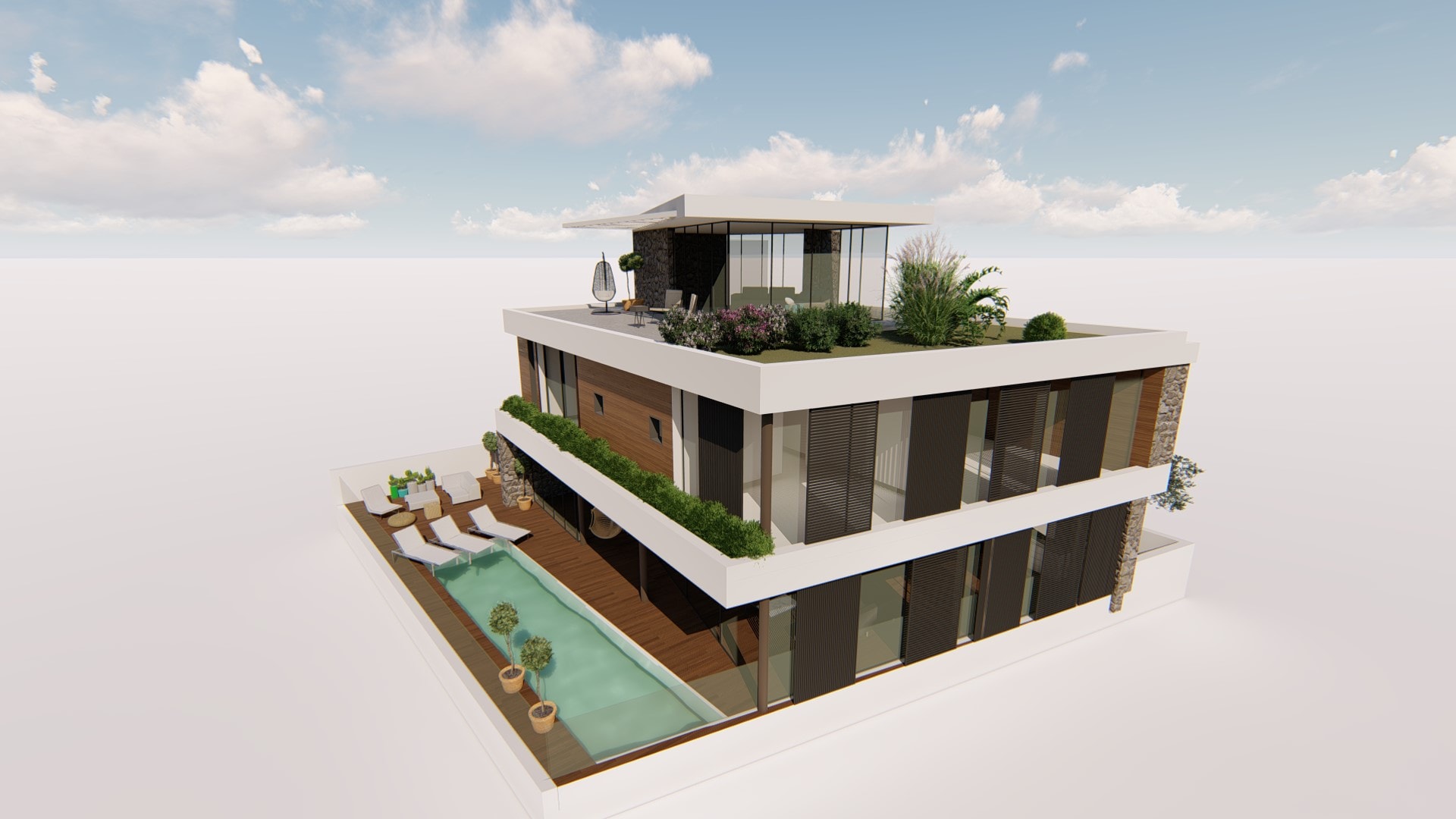 House in Pegeia - view 1