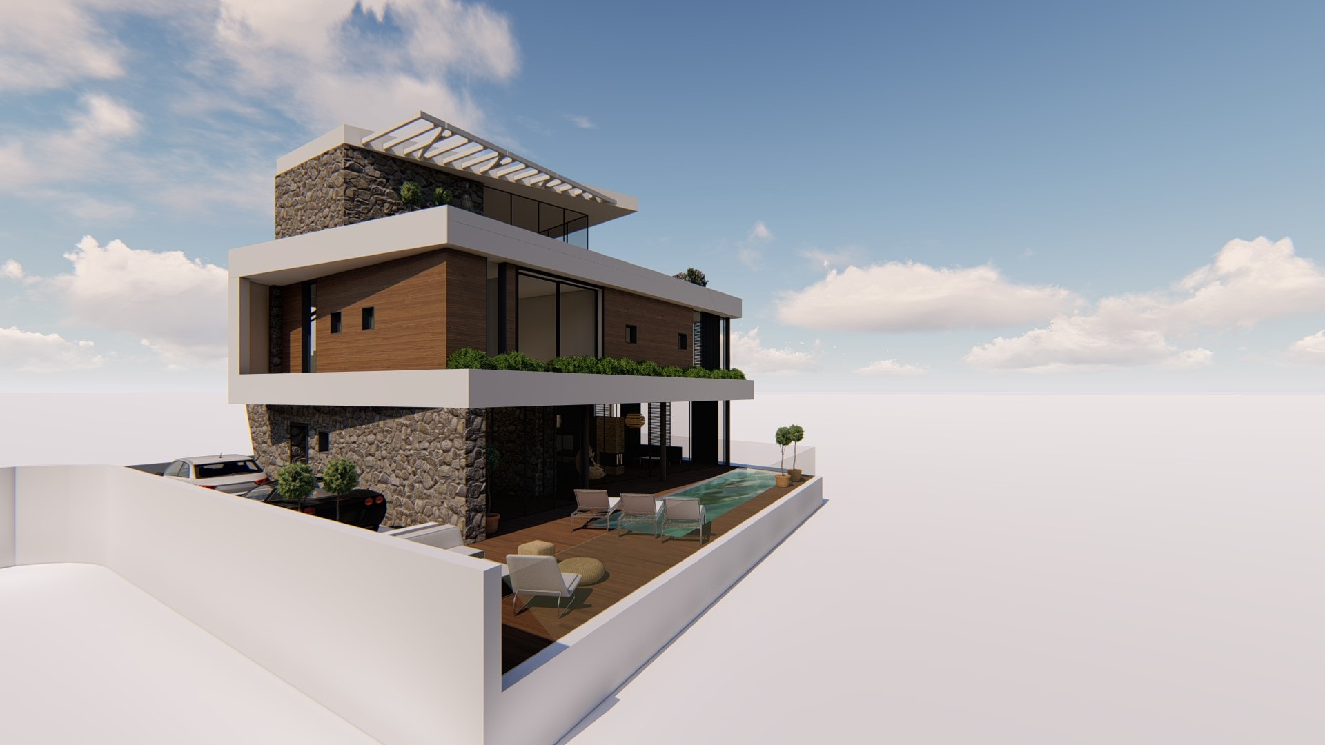 House in Pegeia - view 1