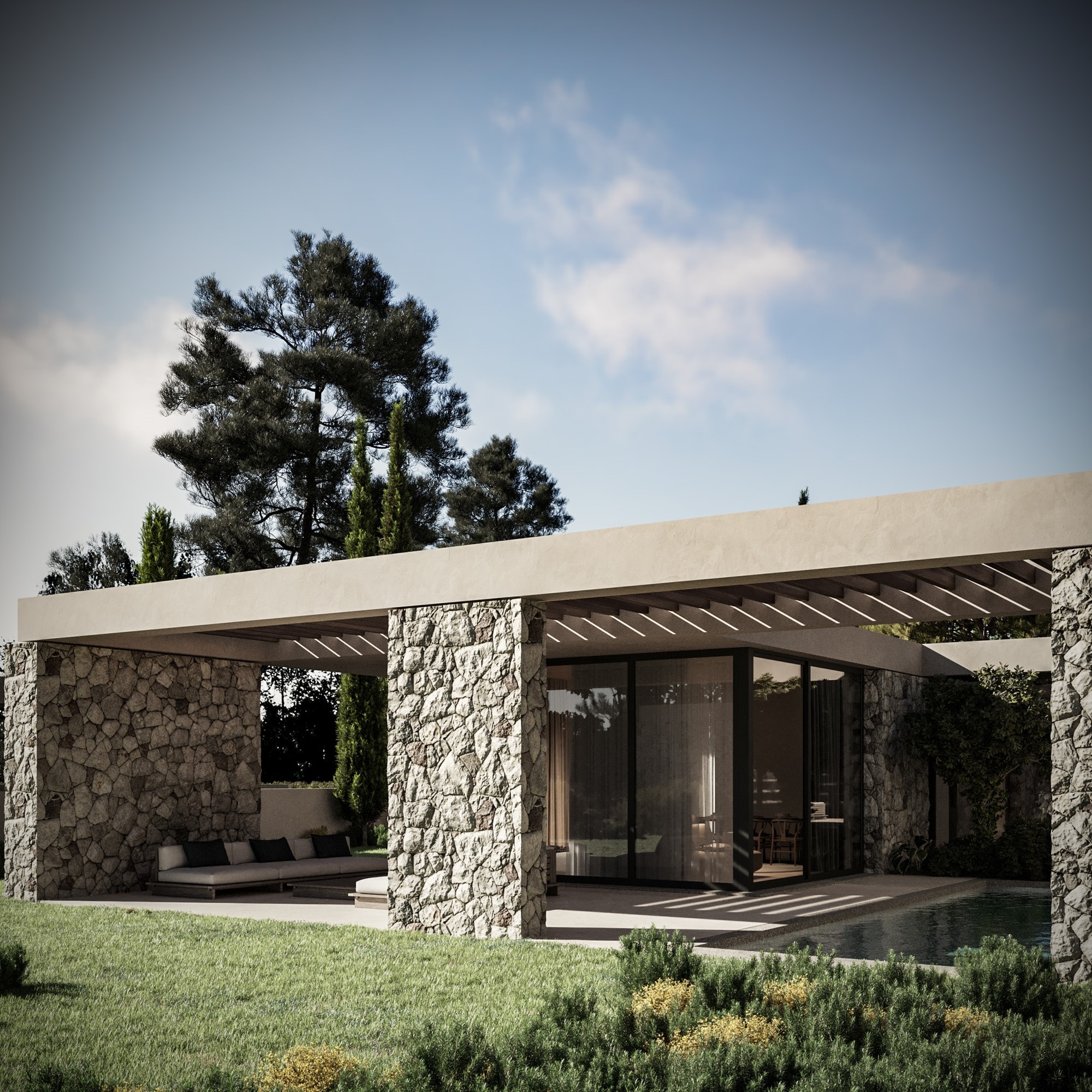 House in Pegeia - view 1