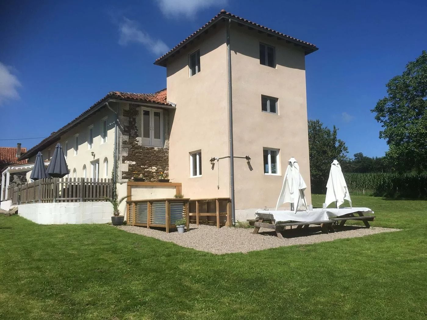 House in Mazerolles - view 1